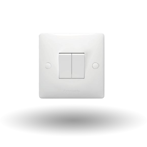 2-gang electrical switch dual circuit for home and office – Qatar