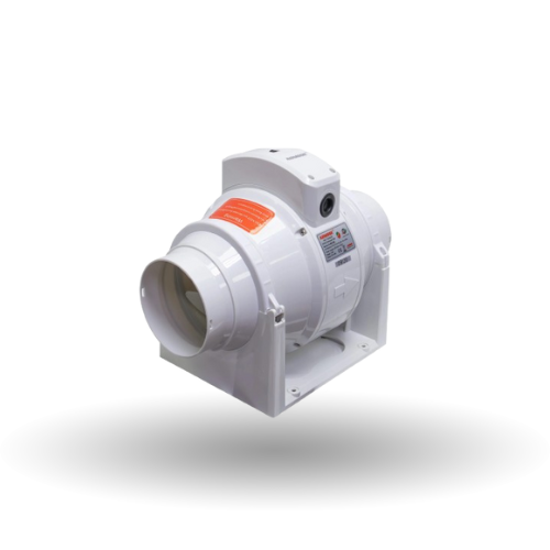 Admore AMV100 4 inch 30W mixflow inline exhaust fan PVC – Qatar