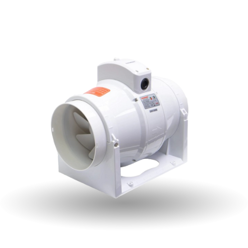 Admore AMV150 6 inch 50W mixflow inline exhaust fan PVC – Qatar