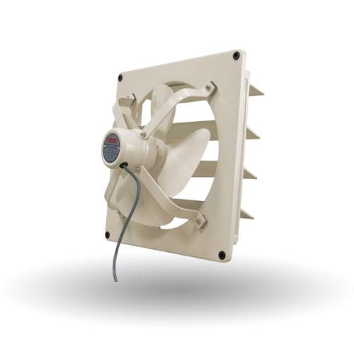 Khaleegia FA-35BKH 14 inch exhaust fan metal shutter – Qatar